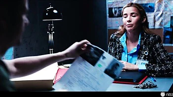 Freeze featuring Sam Bourne and Agatha Vega's prison sex porn
