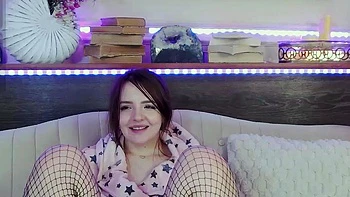 Close up teen foot worship