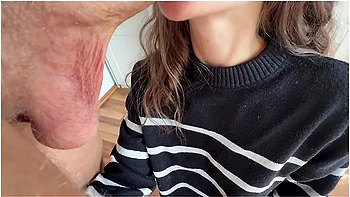 Horny Stepsis Begs To Suck My Cock And Ends Up Getting Fucked Doggystyle With Her Big Ass Pov